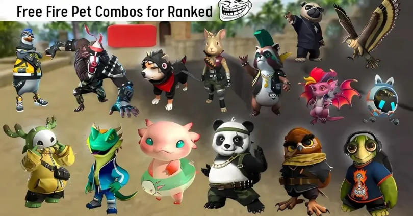 free fire pet combos for ranked
