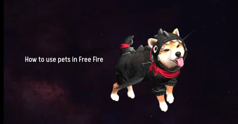 how to use pets in Free Fire